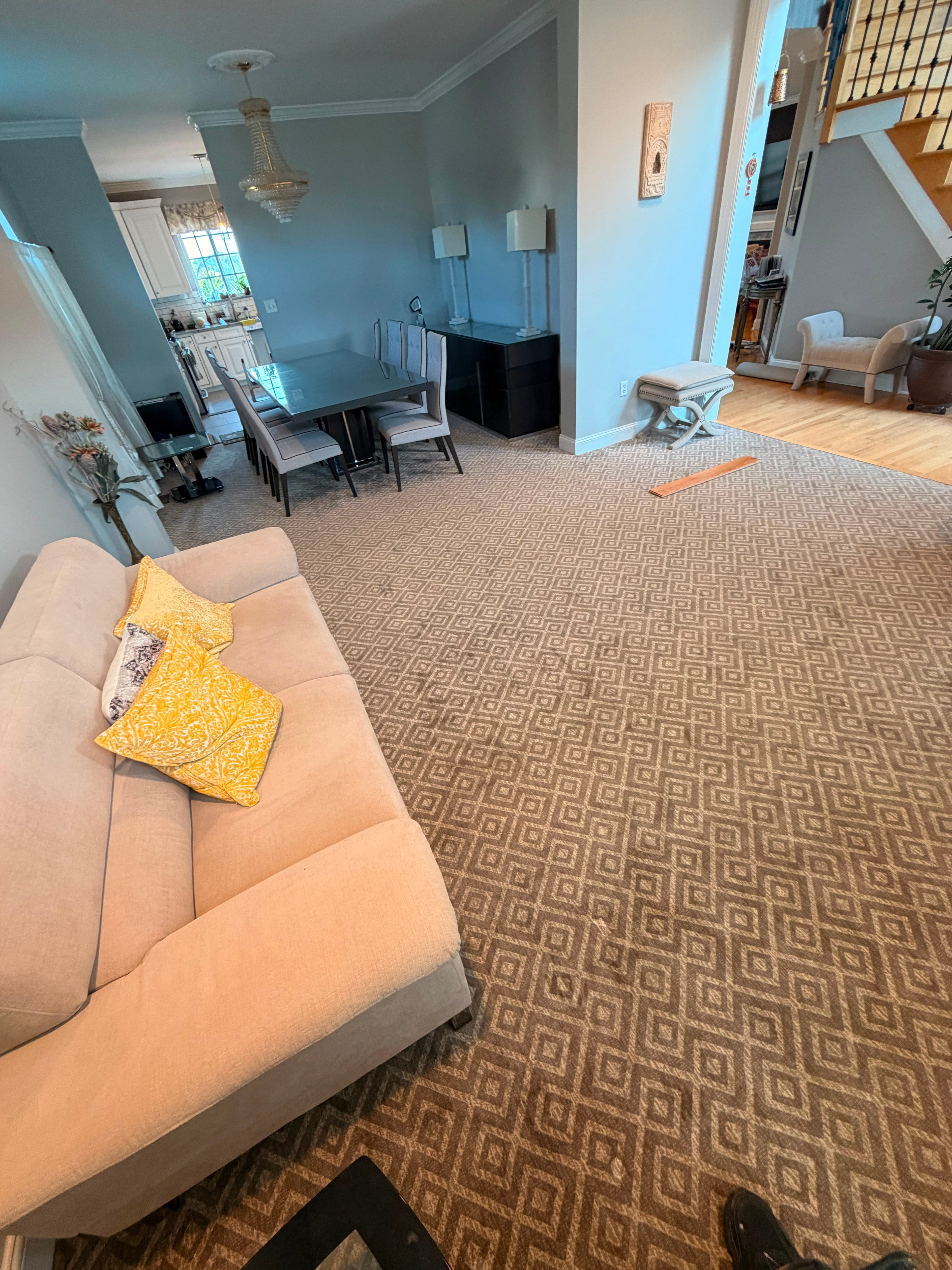Room before flooring installation