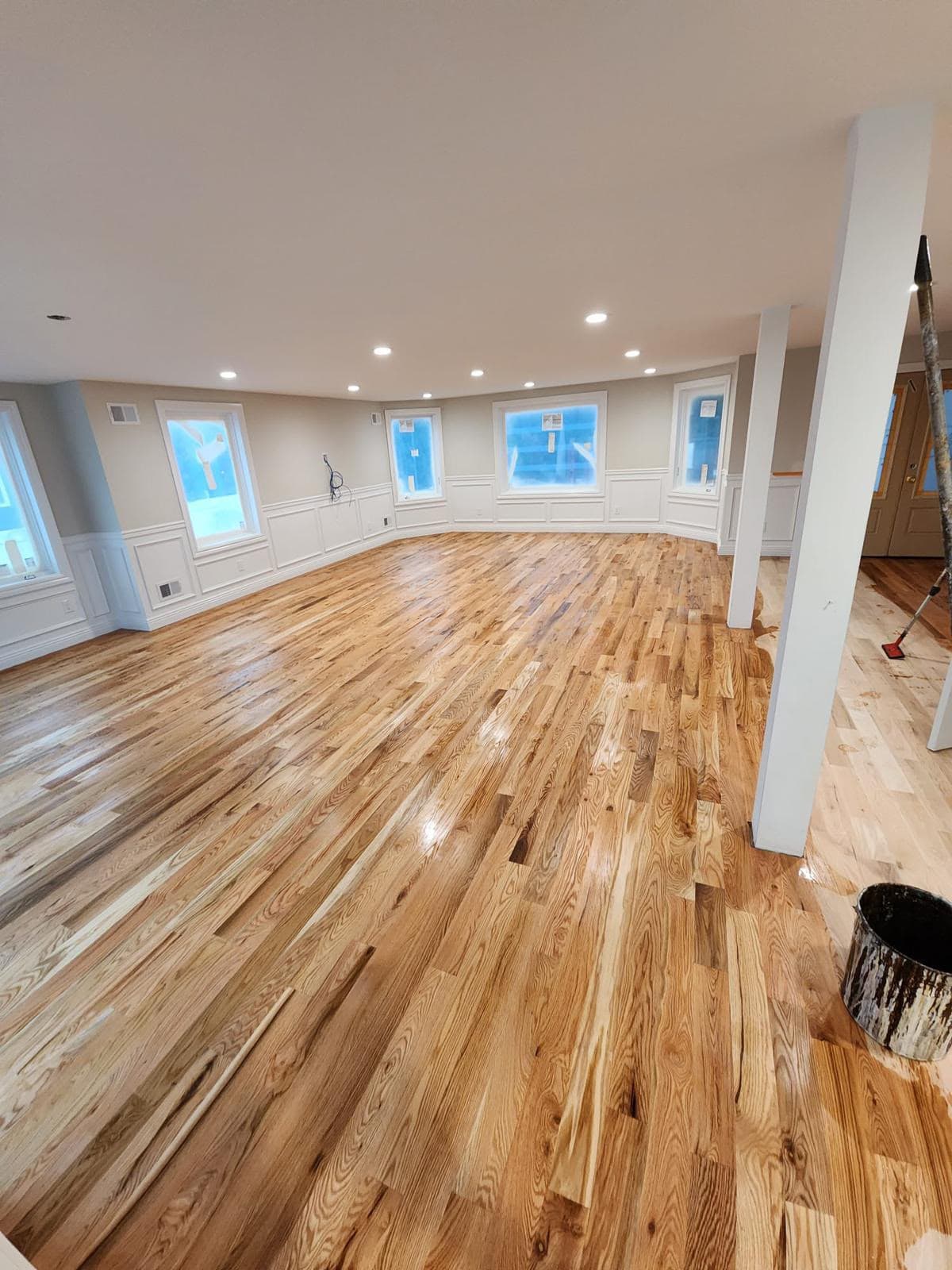 Hardwood floor installation in Central Florida by LuuKs Renovations — project 10