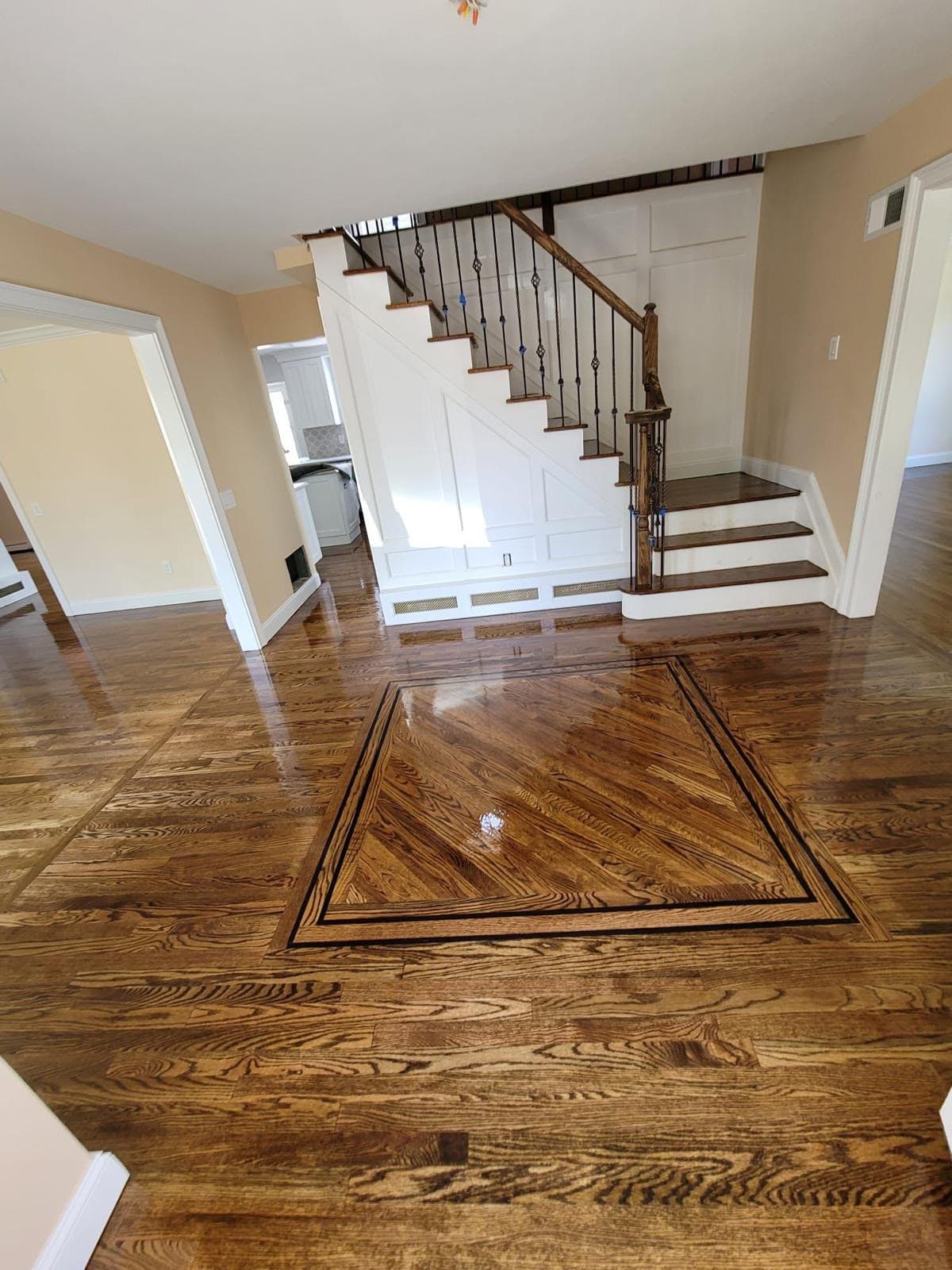 Hardwood floor installation in Central Florida by LuuKs Renovations — project 5