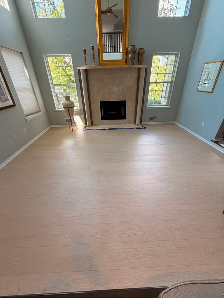 Laminate floor installation in Central Florida — project 10