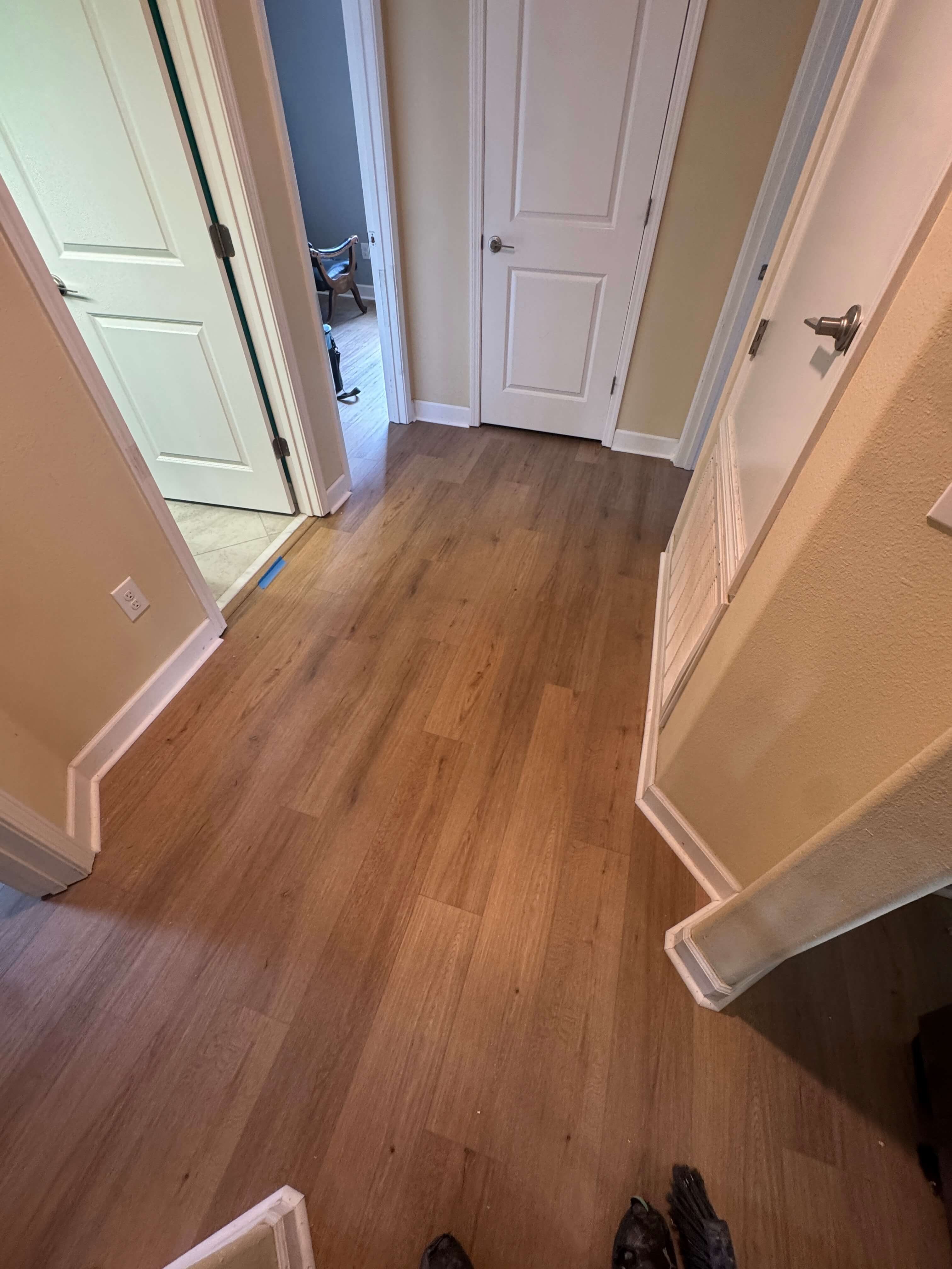 Luxury vinyl plank (LVP) flooring installation in Central Florida — project 1