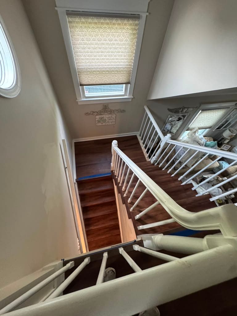 Stairs flooring installation in Central Florida by LuuKs Renovations — project 7